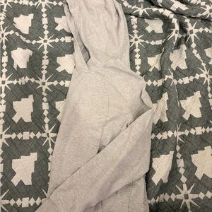 lululemon athletica Light Gray Hooded Pullover
